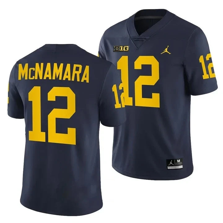 Men's Michigan Wolverines Players Jersey Game - All Stitched