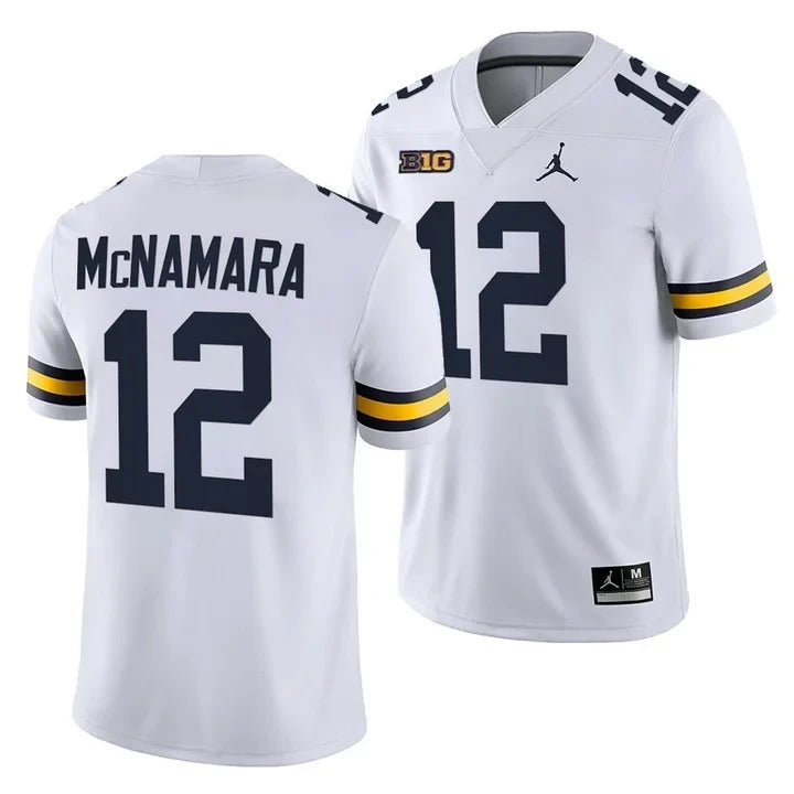 Men's Michigan Wolverines Players Jersey Game - All Stitched