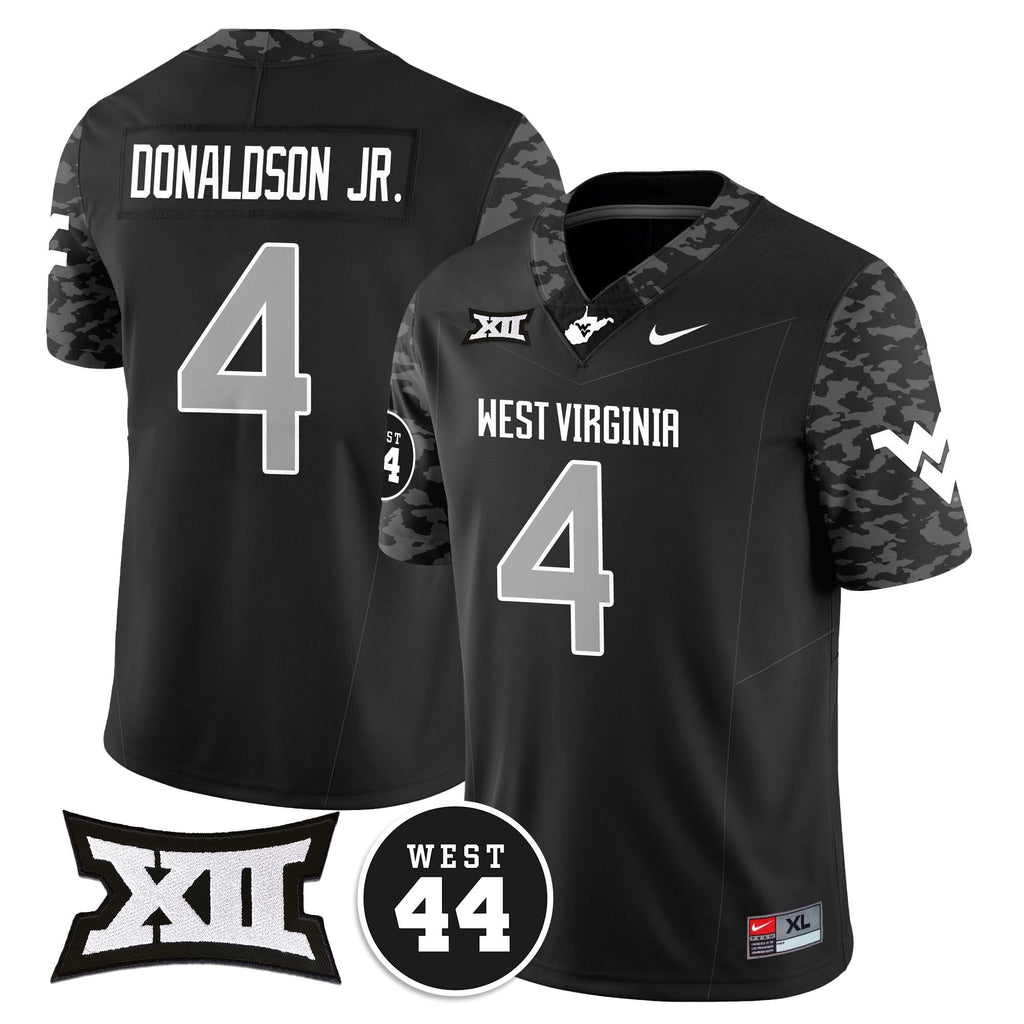 Men's West Virginia Mountaineers 2024 Vapor Limited Jersey - All Stitched - Honor Jerry West