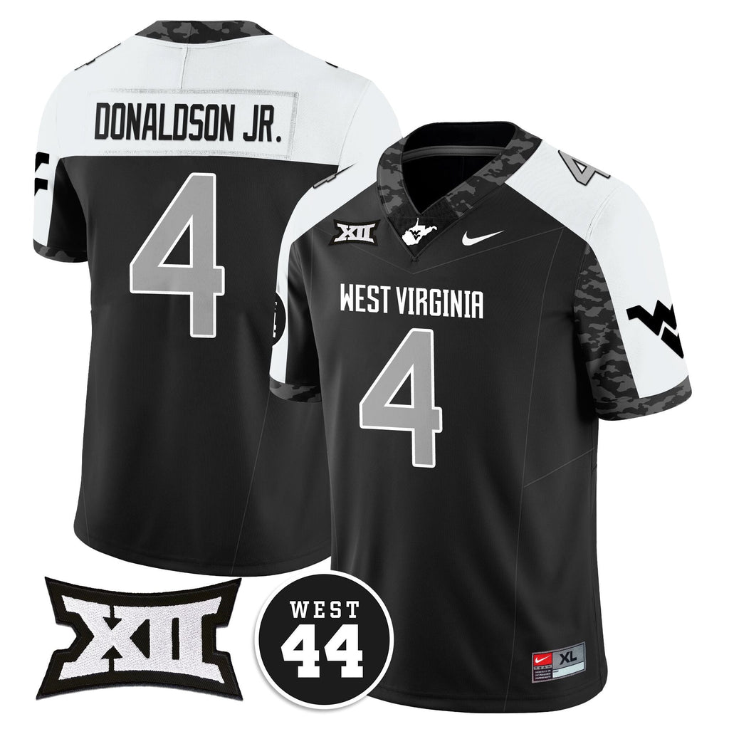 Men's West Virginia Mountaineers 2024 Vapor Limited Jersey - All Stitched - Honor Jerry West