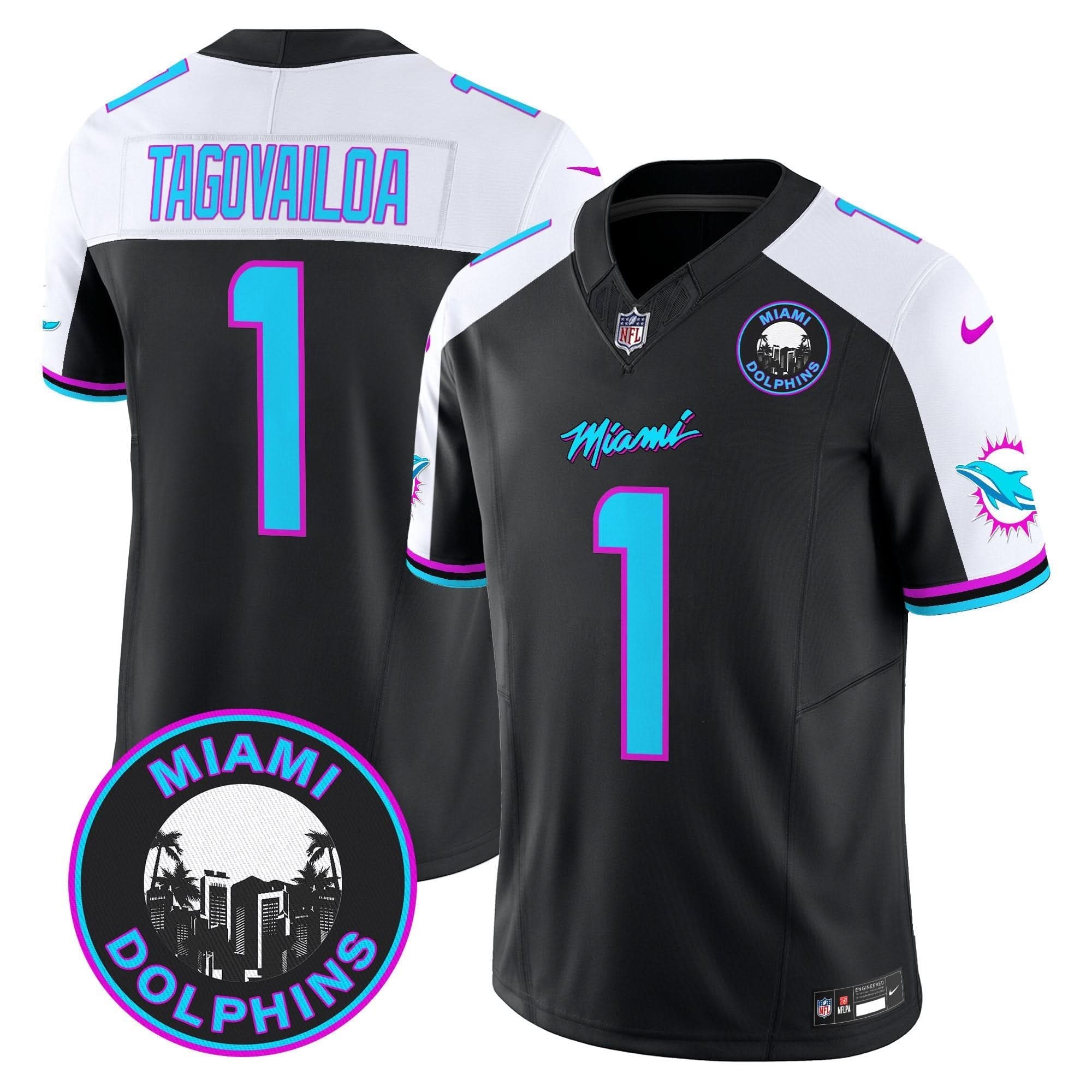 MIA Miami Vice Vapor Limited Jersey V3