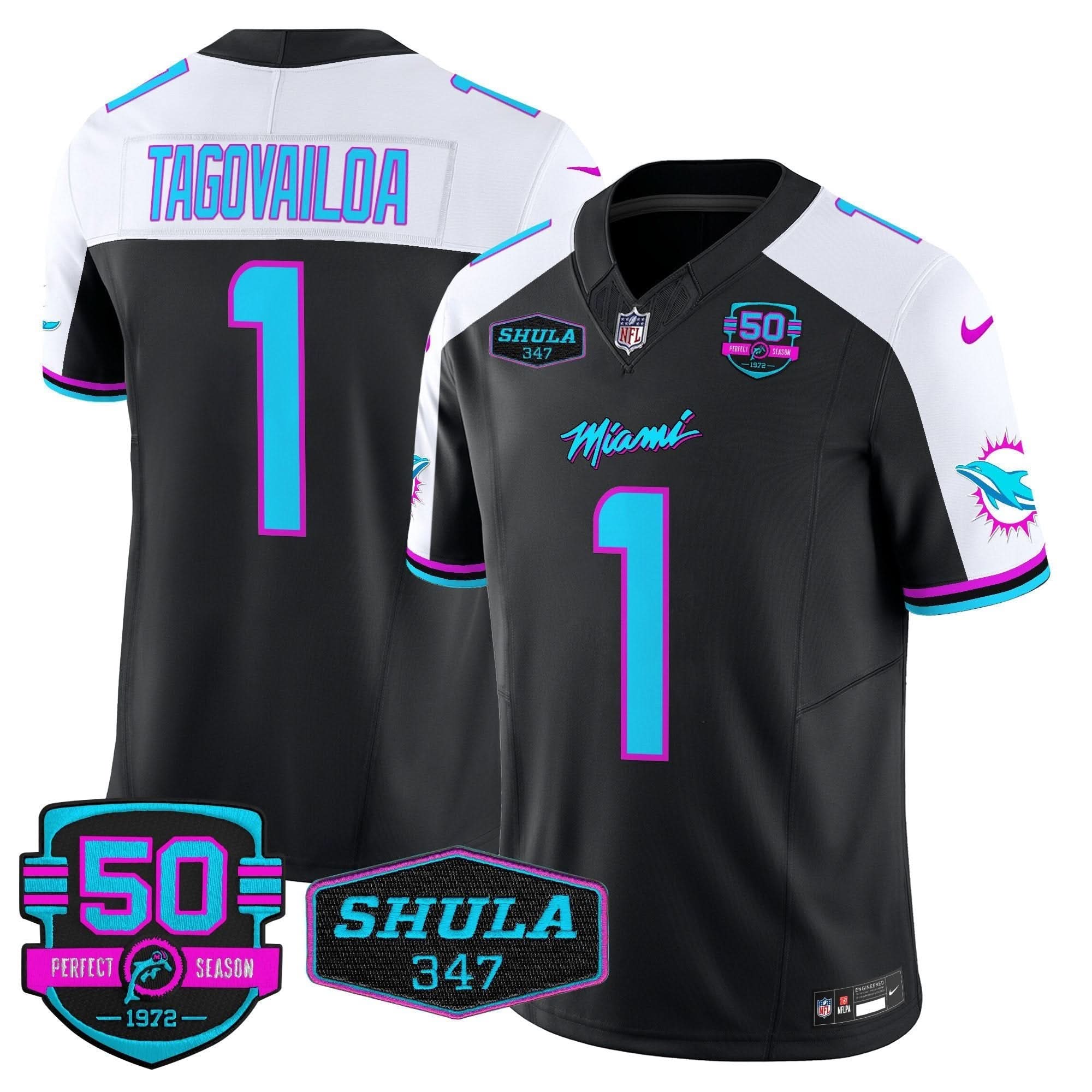 MIA "Miami Vice" Vapor Limited Jersey V4
