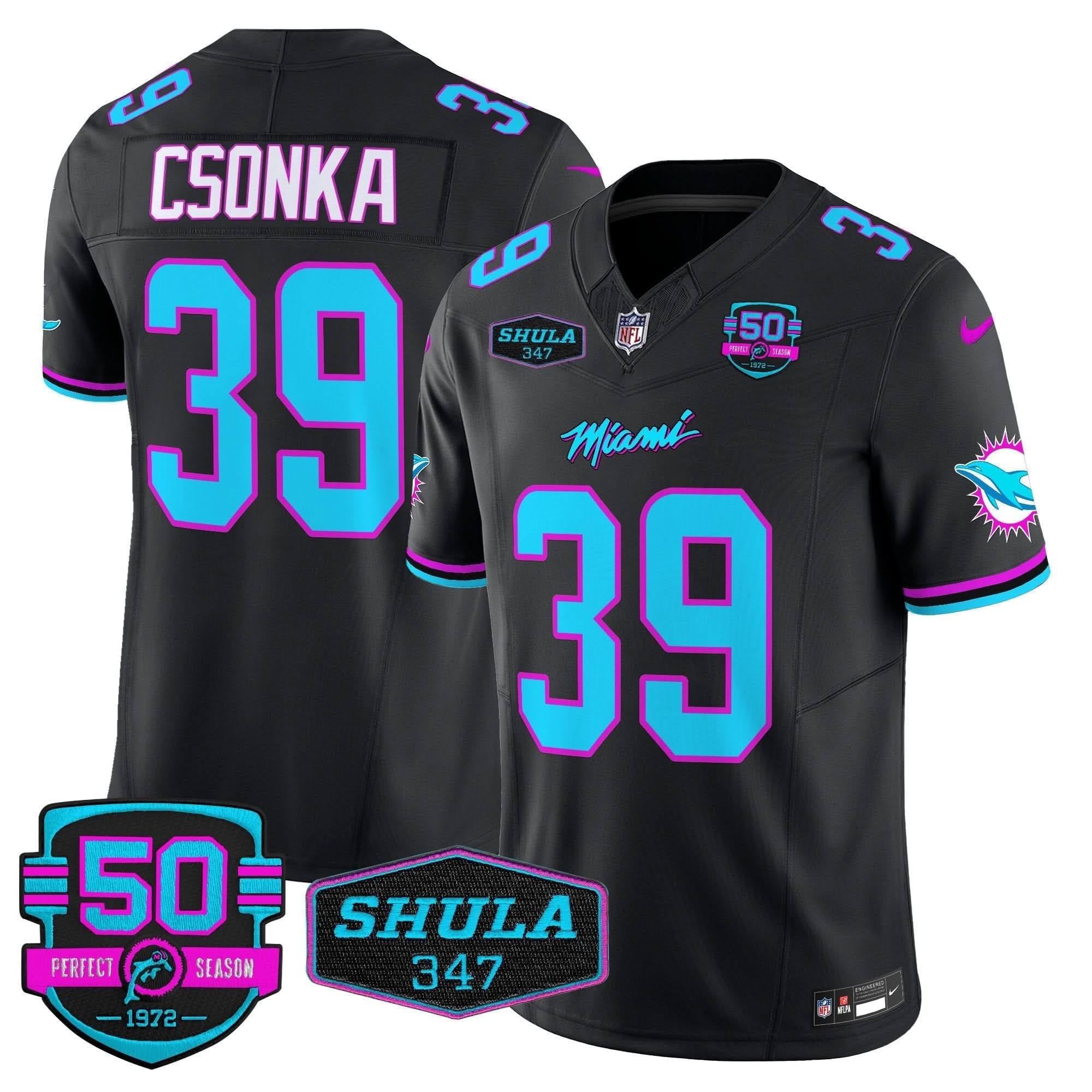 MIA "Miami Vice" Vapor Limited Jersey V4