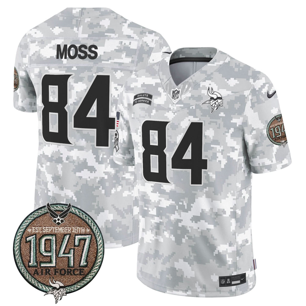 MIN 2024 Salute to Service Establishment Year Patch Vapor Limited Jersey