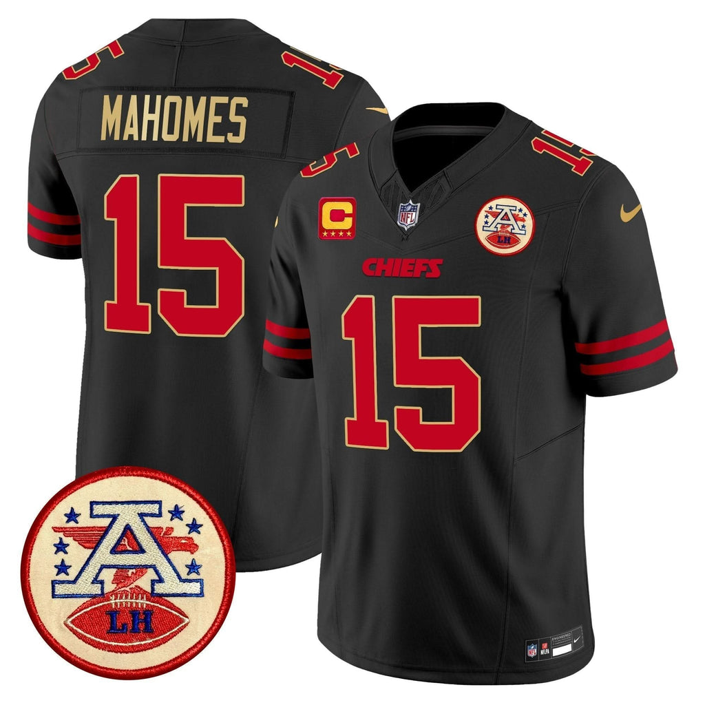 KC 2024 Lamar Hunt Patch Vapor Limited Jersey