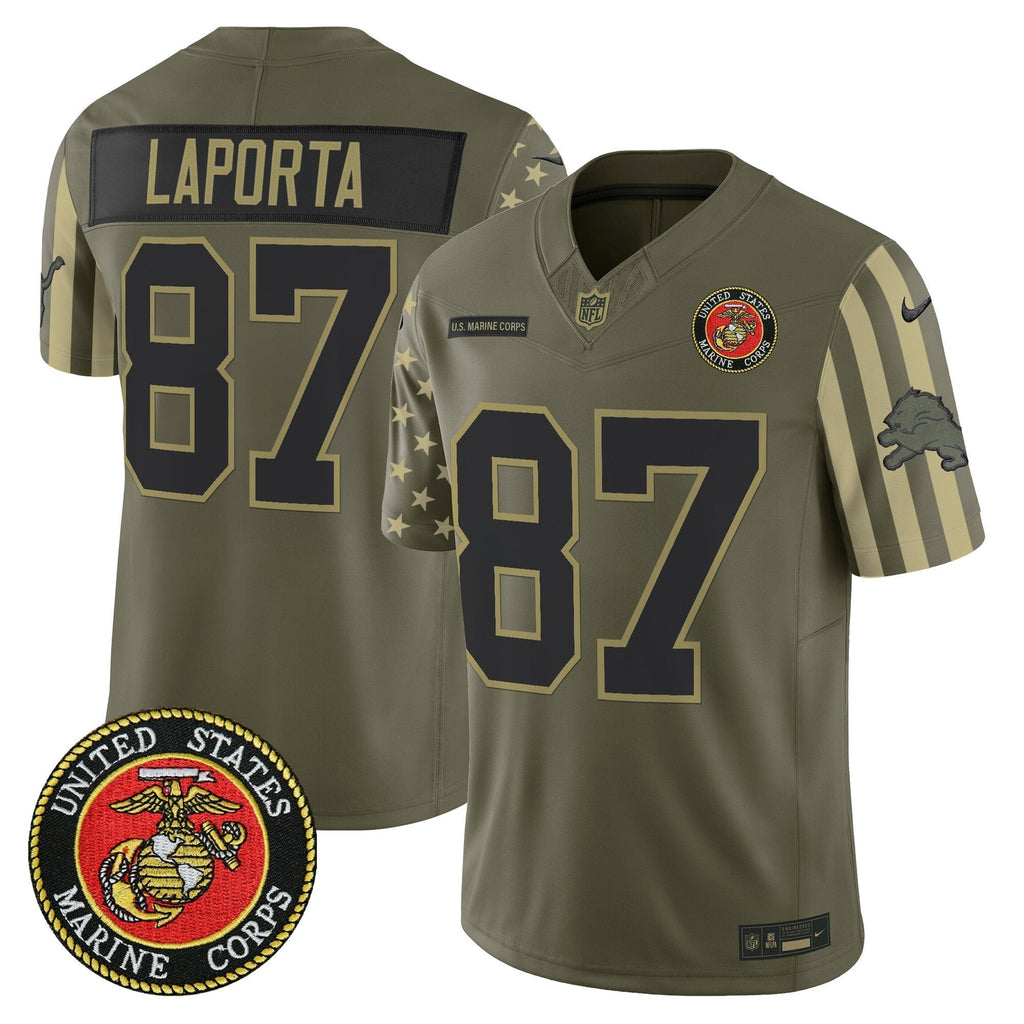 DET x U.S. Military Veteran Vapor Limited Jersey