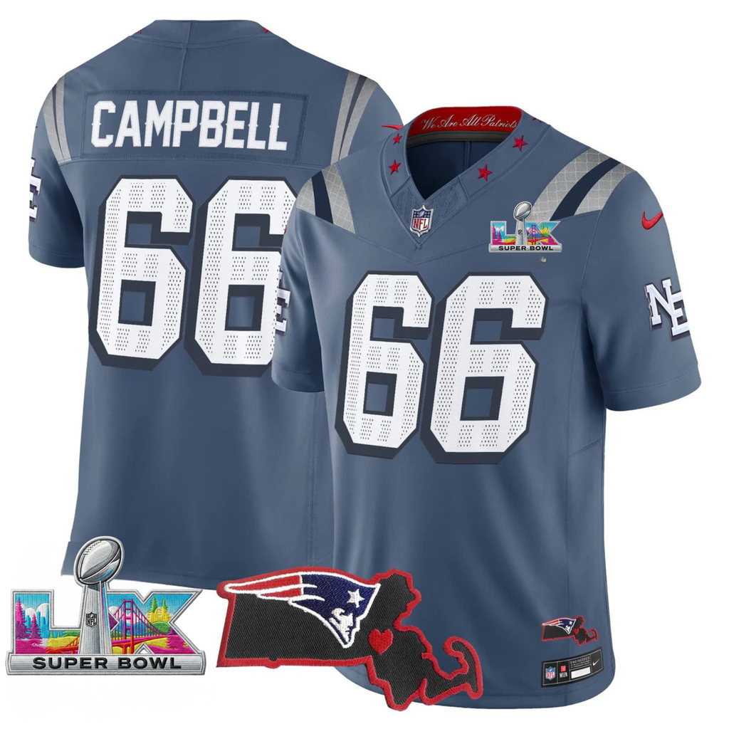 NE SB LX Game Patch Vapor Limited Jersey