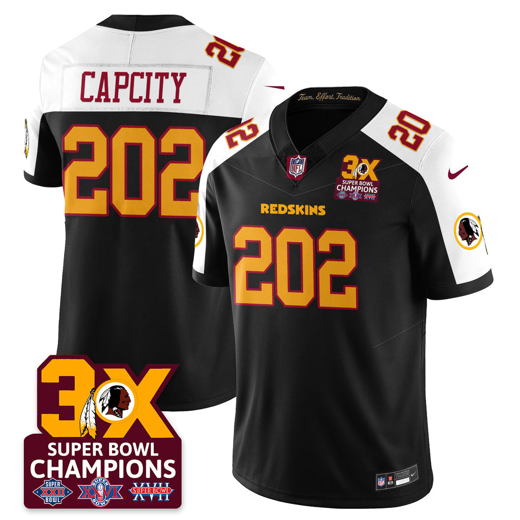 WAS 3-Time Champions Patch Vapor Limited Jersey