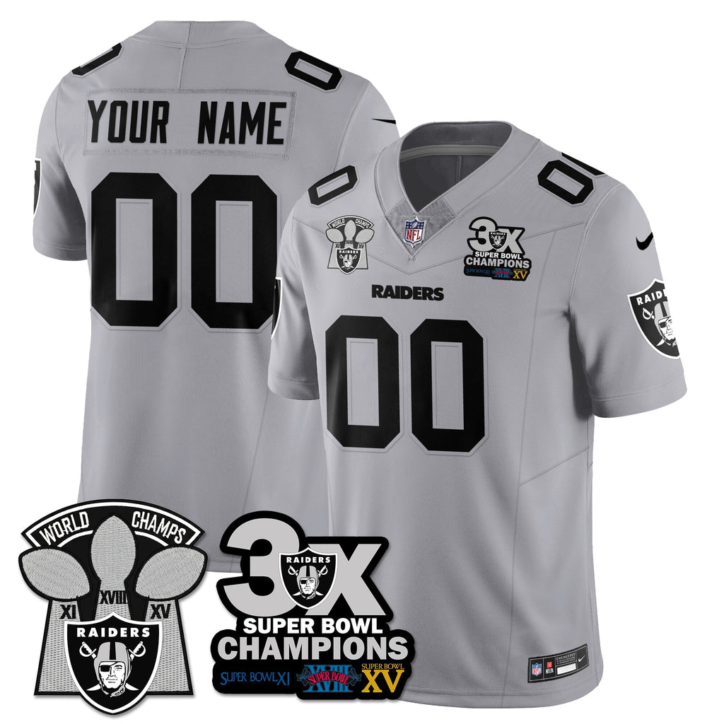 LVR 3-Time Champions Patch Vapor Limited Jersey