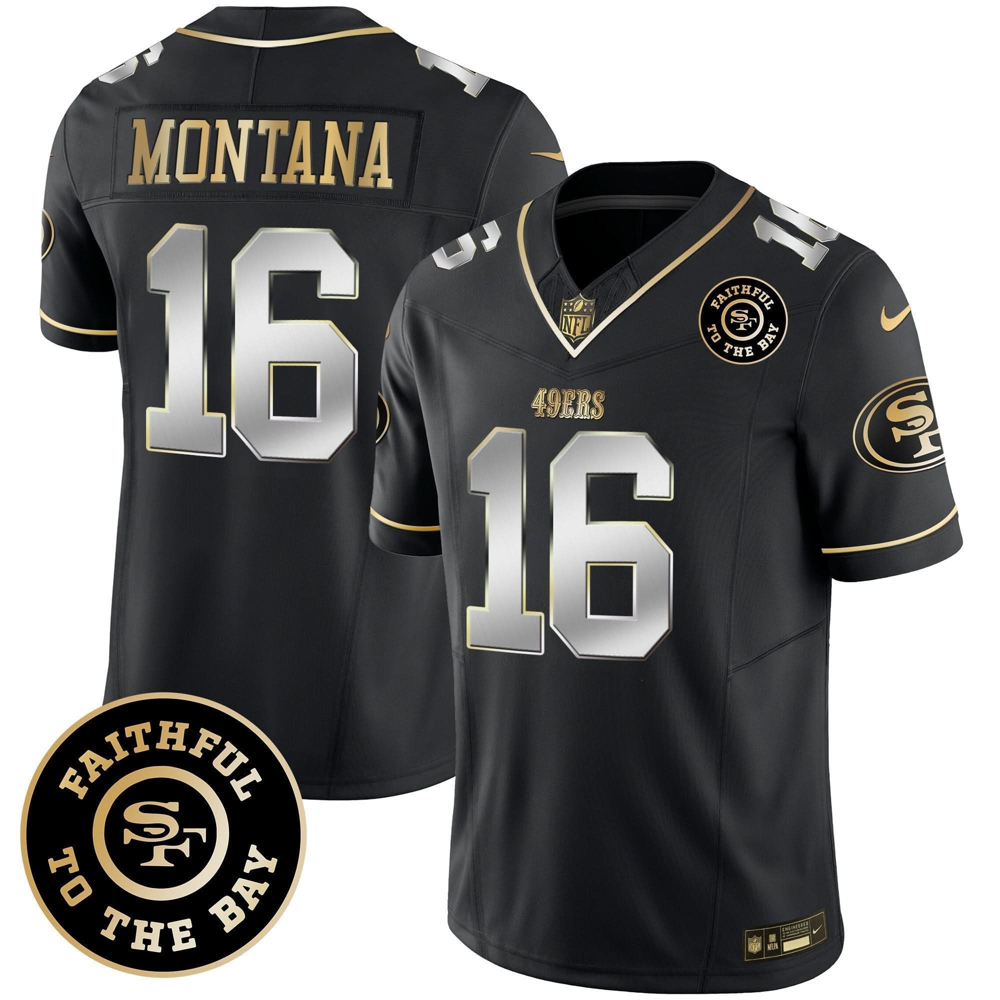 SF Faithful To The Bay Patch Vapor Limited Jersey V7
