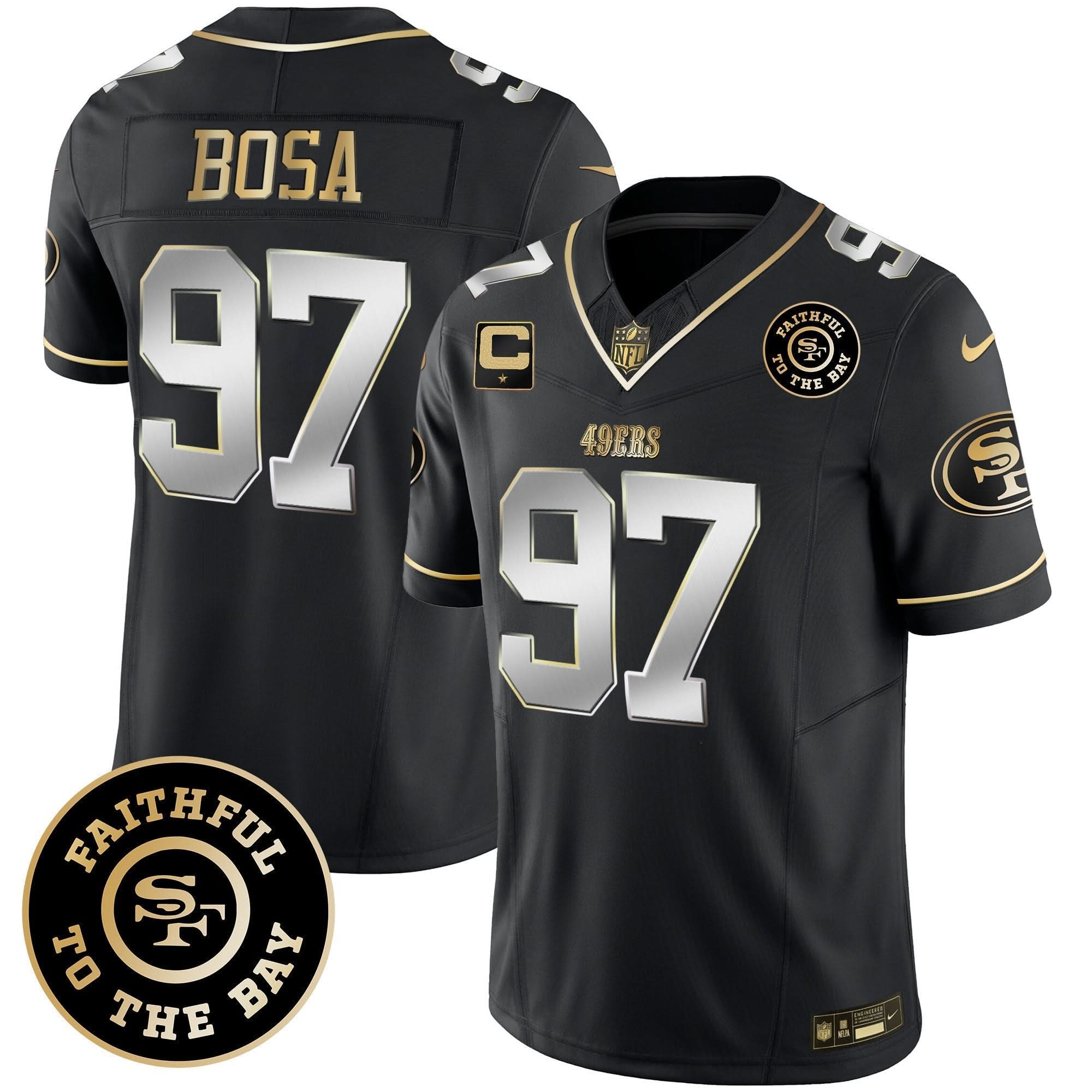 SF Faithful To The Bay Patch Vapor Limited Jersey V7