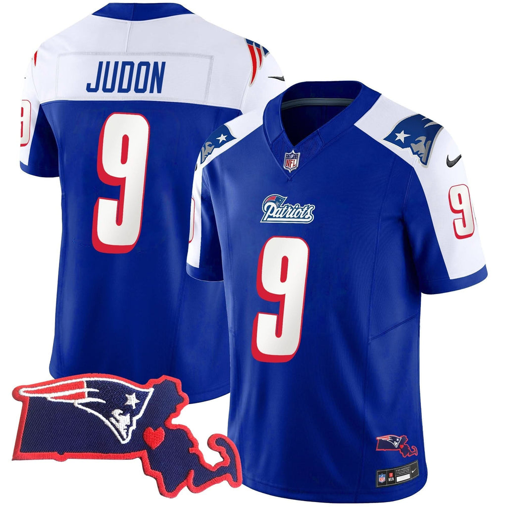 NE 1996 Throwback State Patch Vapor Jersey