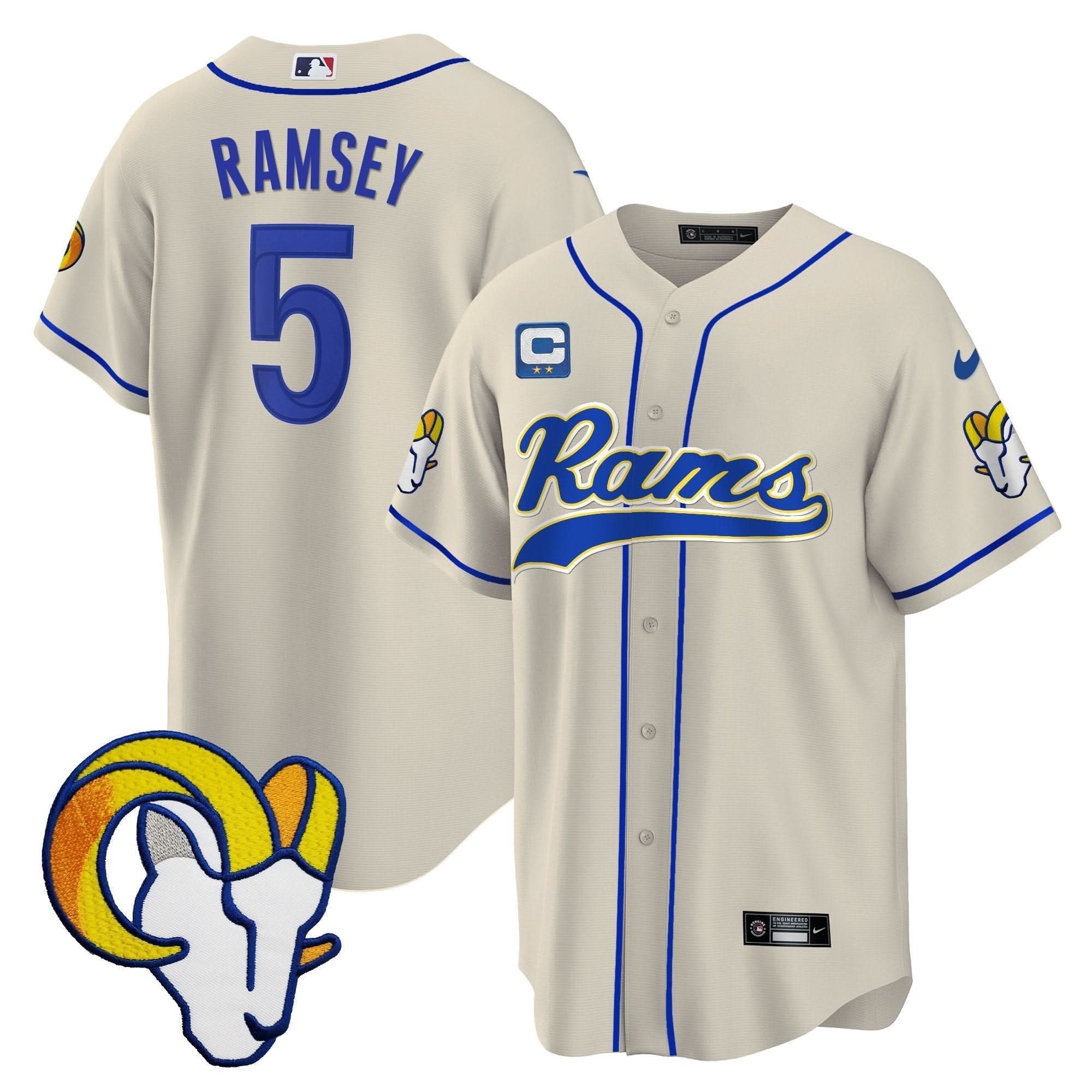 LAR Baseball Jersey - All Stitched