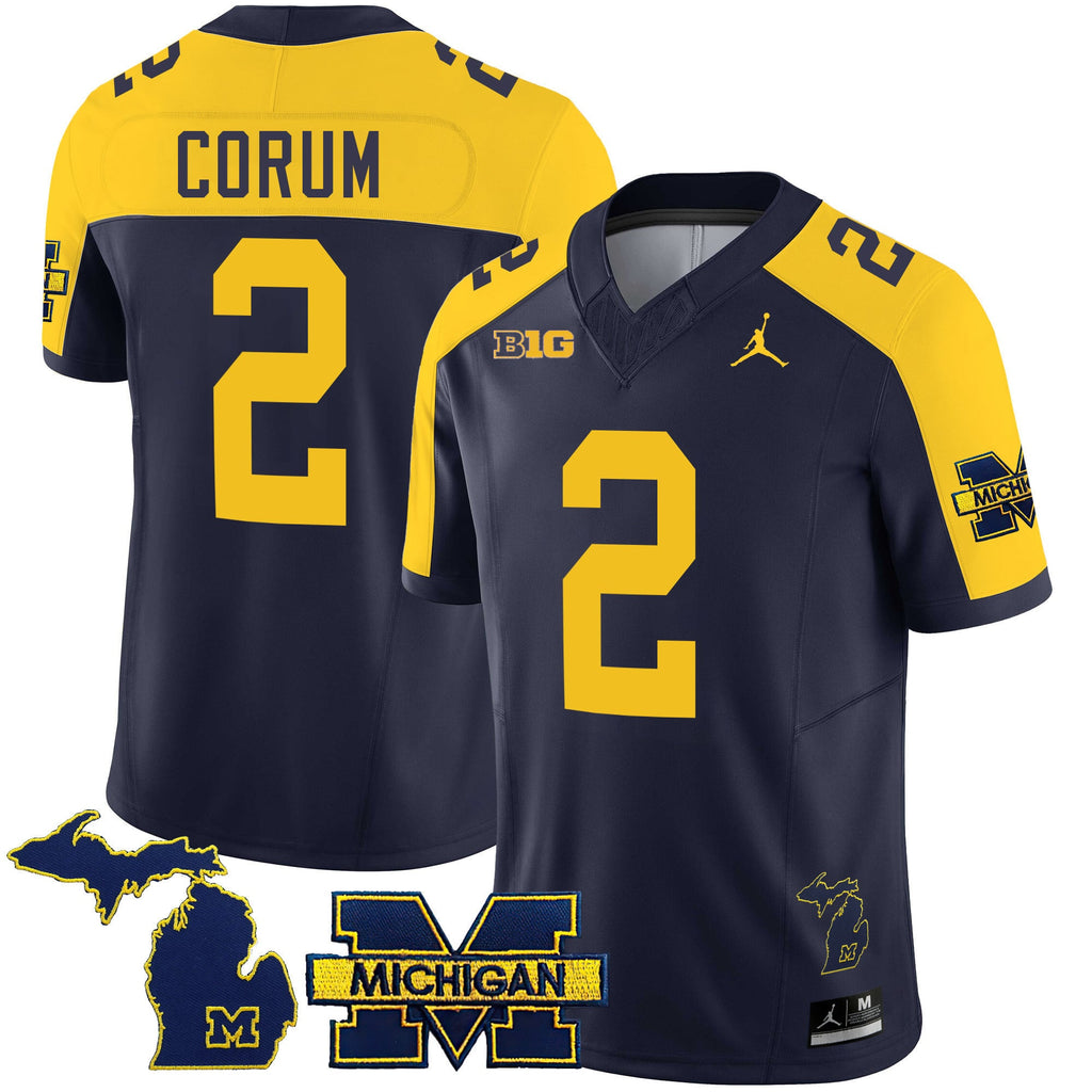 Men's Michigan Wolverines 2024 Special Jersey - All Stitched