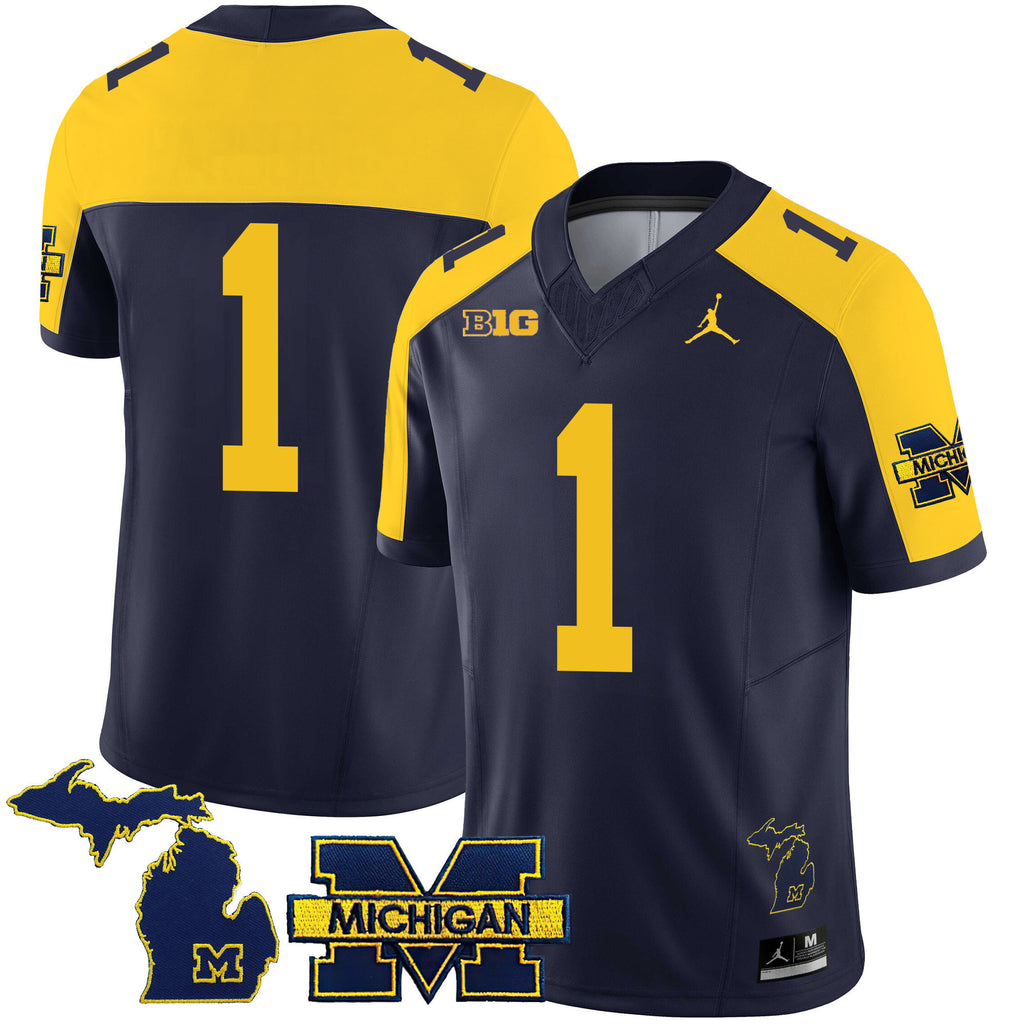Men's Michigan Wolverines 2024 Special Jersey - All Stitched