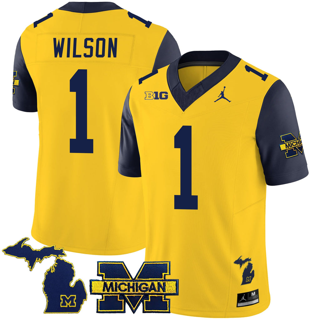 Men's Michigan Wolverines 2024 Special Jersey - All Stitched