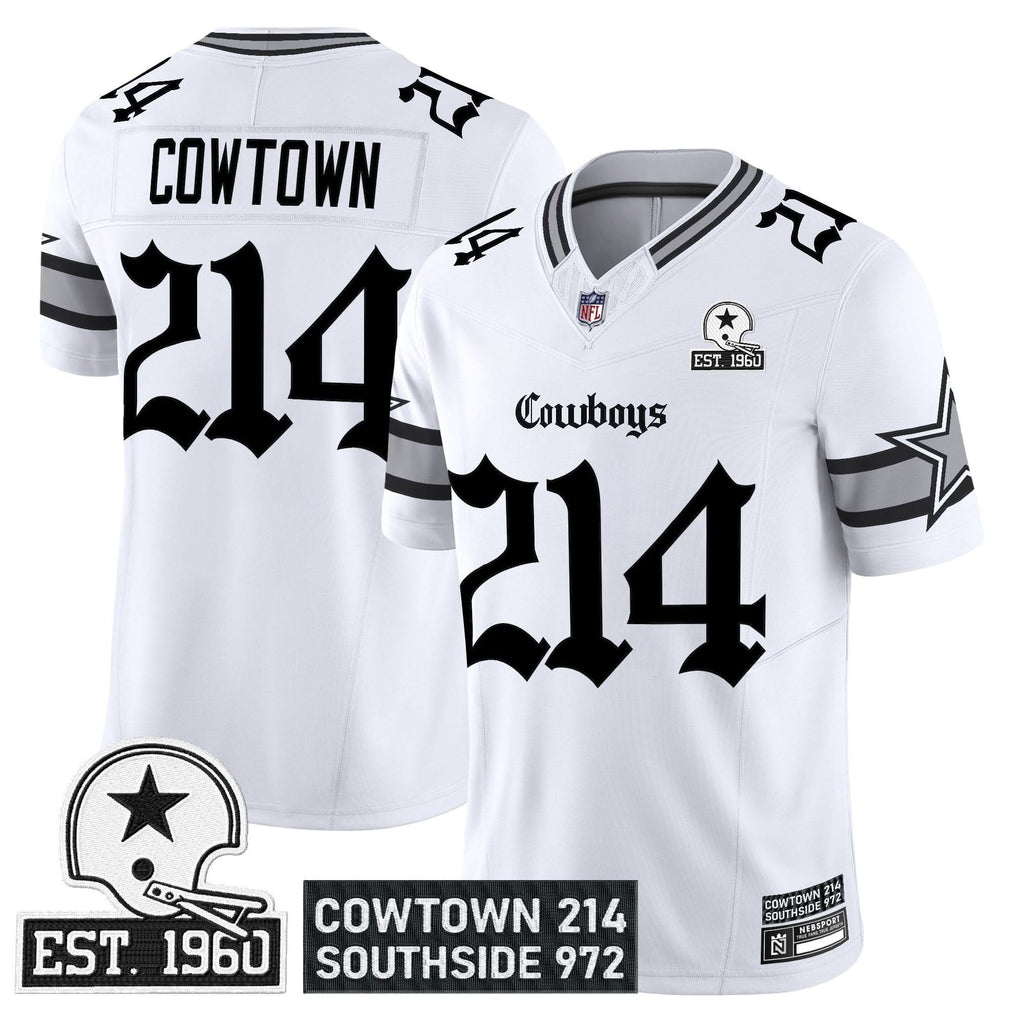 Dallas Cowboys 'Gothic Lone Star Edition' Vapor Limited Jersey - All Stitched