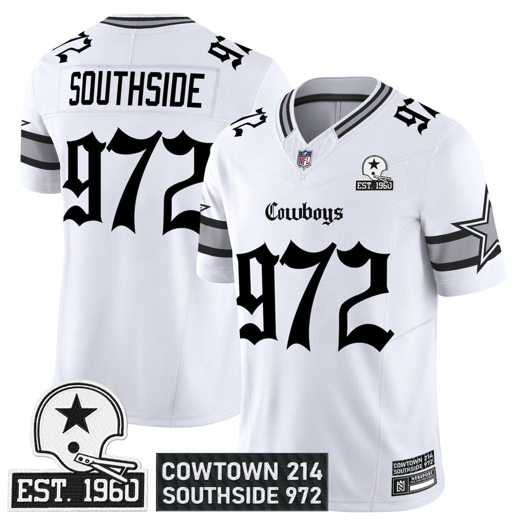 Dallas Cowboys 'Gothic Lone Star Edition' Vapor Limited Jersey - All Stitched