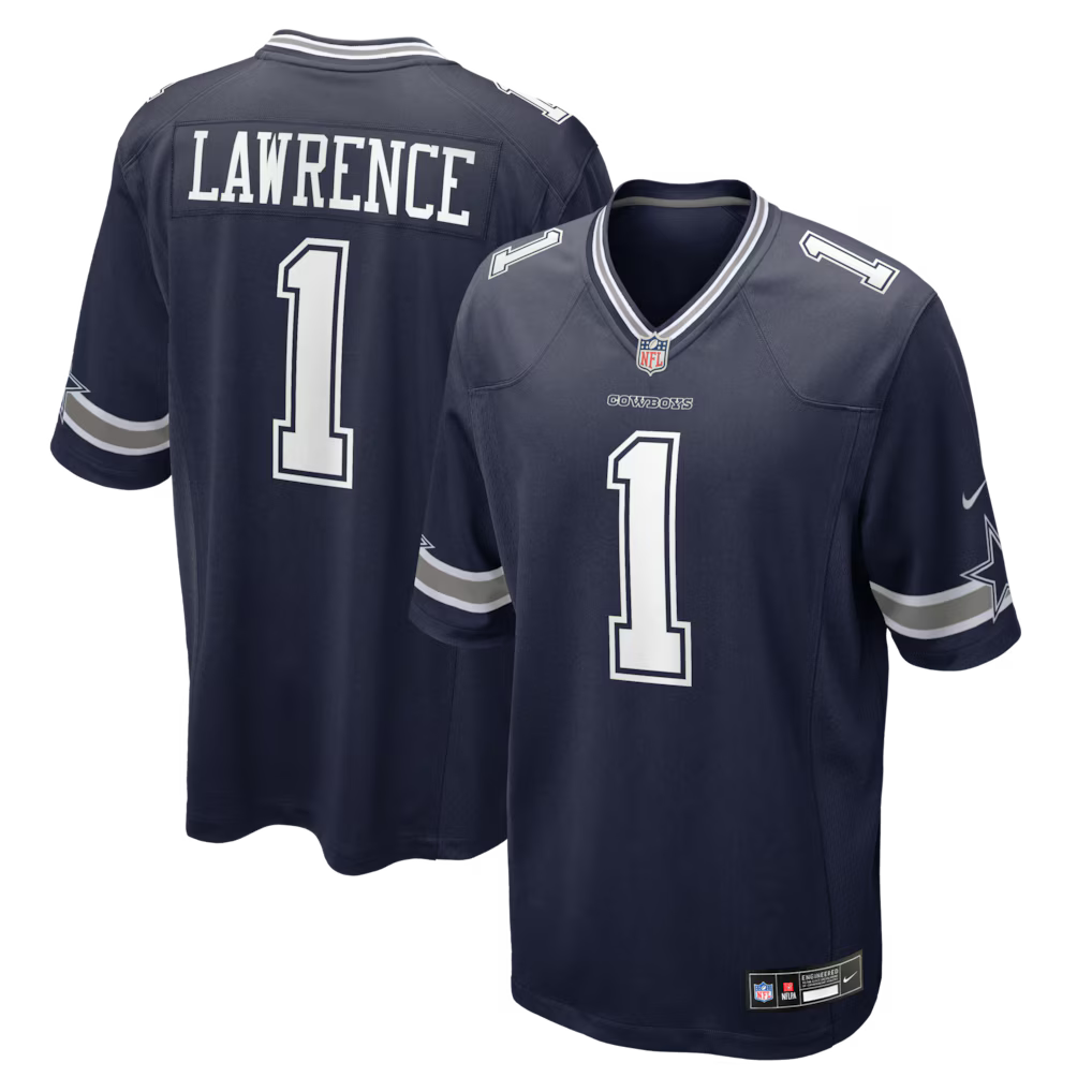 Malachi Lawrence Dallas Cowboys 2026 NFL Draft First Round Pick No. 20 Jersey - Navy